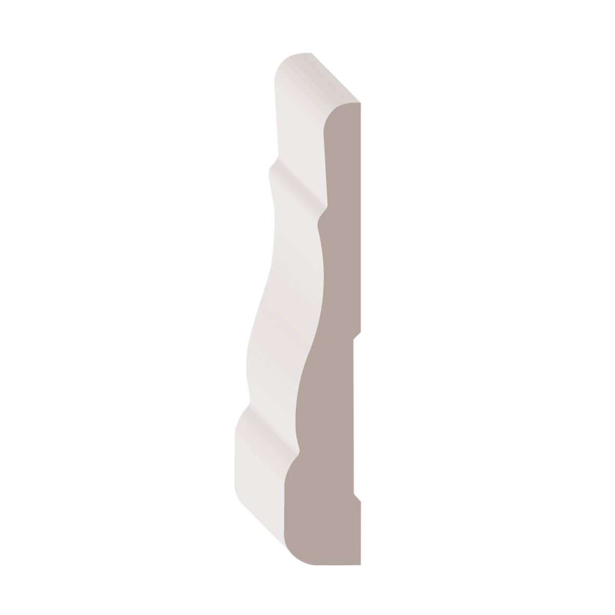 Primed Finger Joint Casing - 3/8-in x 2-1/4-in - Price / ft