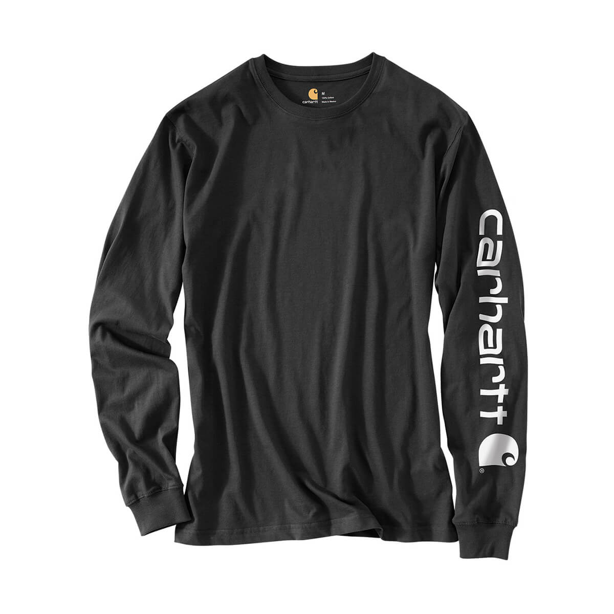 Carhartt Long-Sleeve Graphic Logo T-Shirt