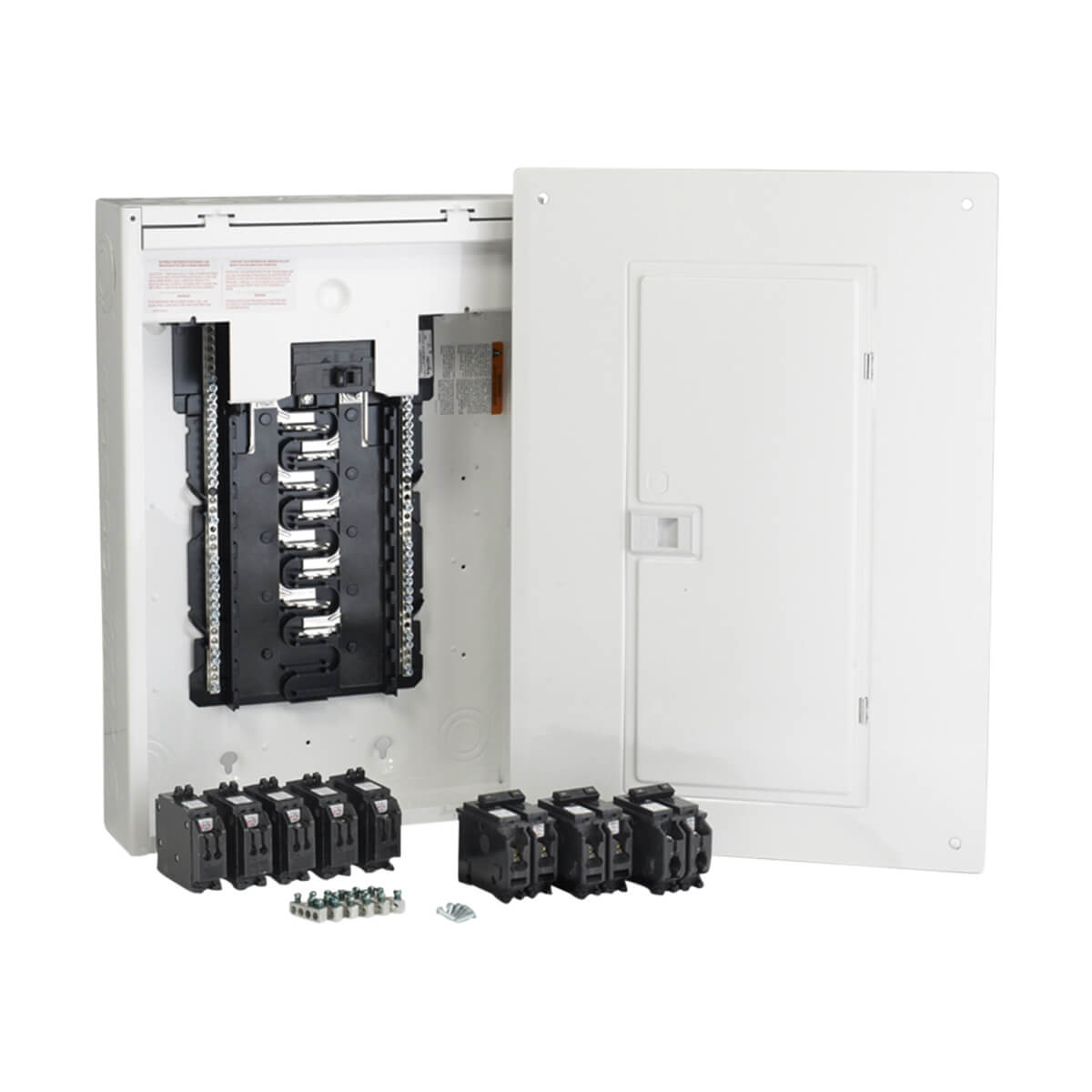 Circuits Maximum HomeLine Retrofit Panel Package with Breakers - 100 Amp, 16 Spaces/32 Circuits Maximum HomeLine Retrofit Panel Package with Breakers - 100 Amp, 16 Spaces/32