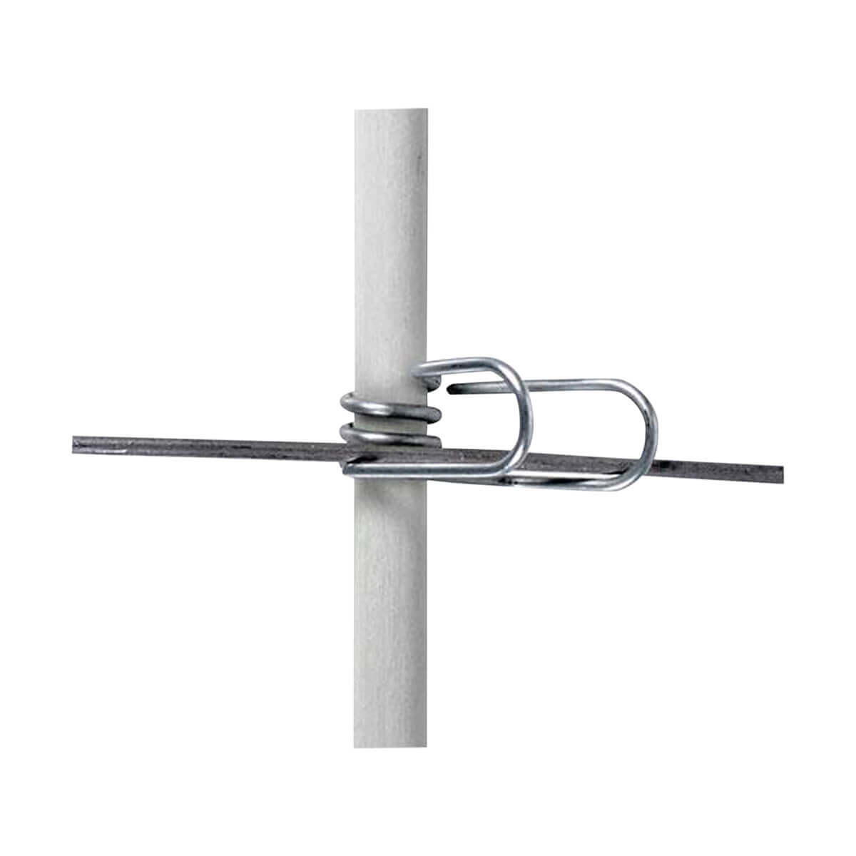 Gallagher Clips for Fiberglass Posts - 10 Pack