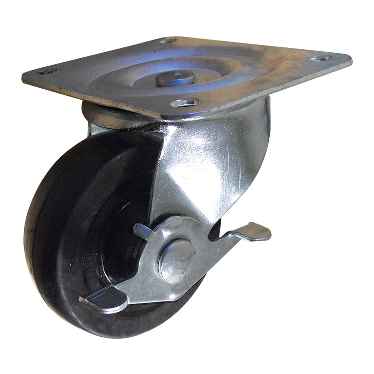 Swivel Caster - Brake 2 1/2-in