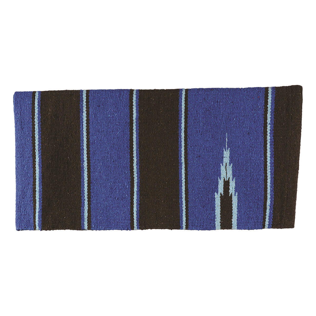 Sierra Navajo Saddle Blanket - Black/Blue