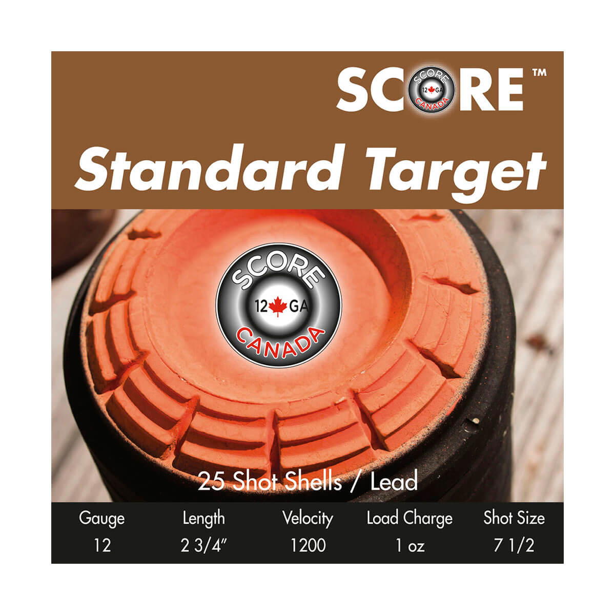 Score Standard Target Ammunition - 25 Pack