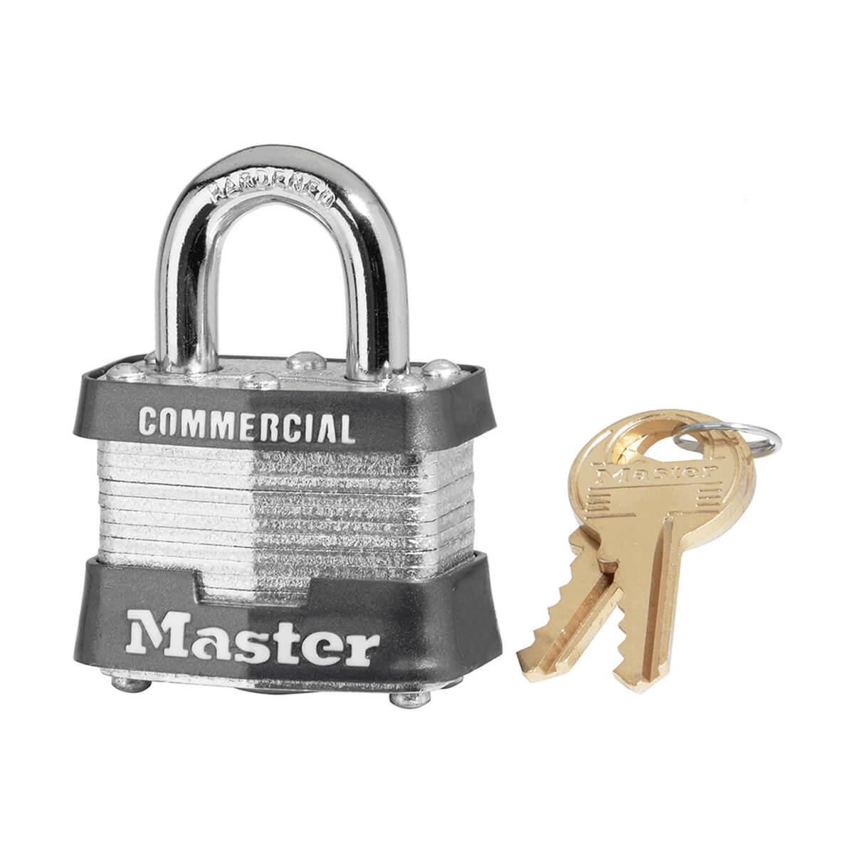 Safety Tumbler Padlock - 4 Pin - 3/4-in Shackle