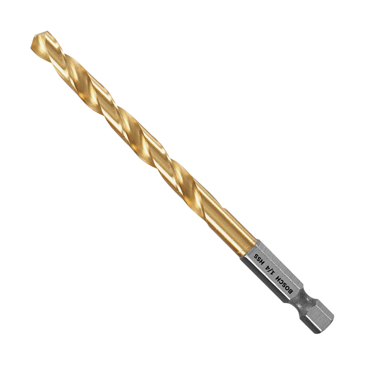 Bosch Titanium Impact Tough Drill Bit - 1/4-in