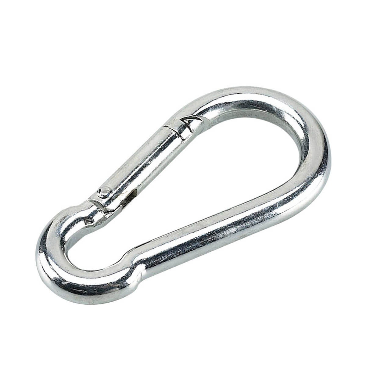 Spring Snap Carabiner - Zinc - 5/16-in x 3-1/8-in