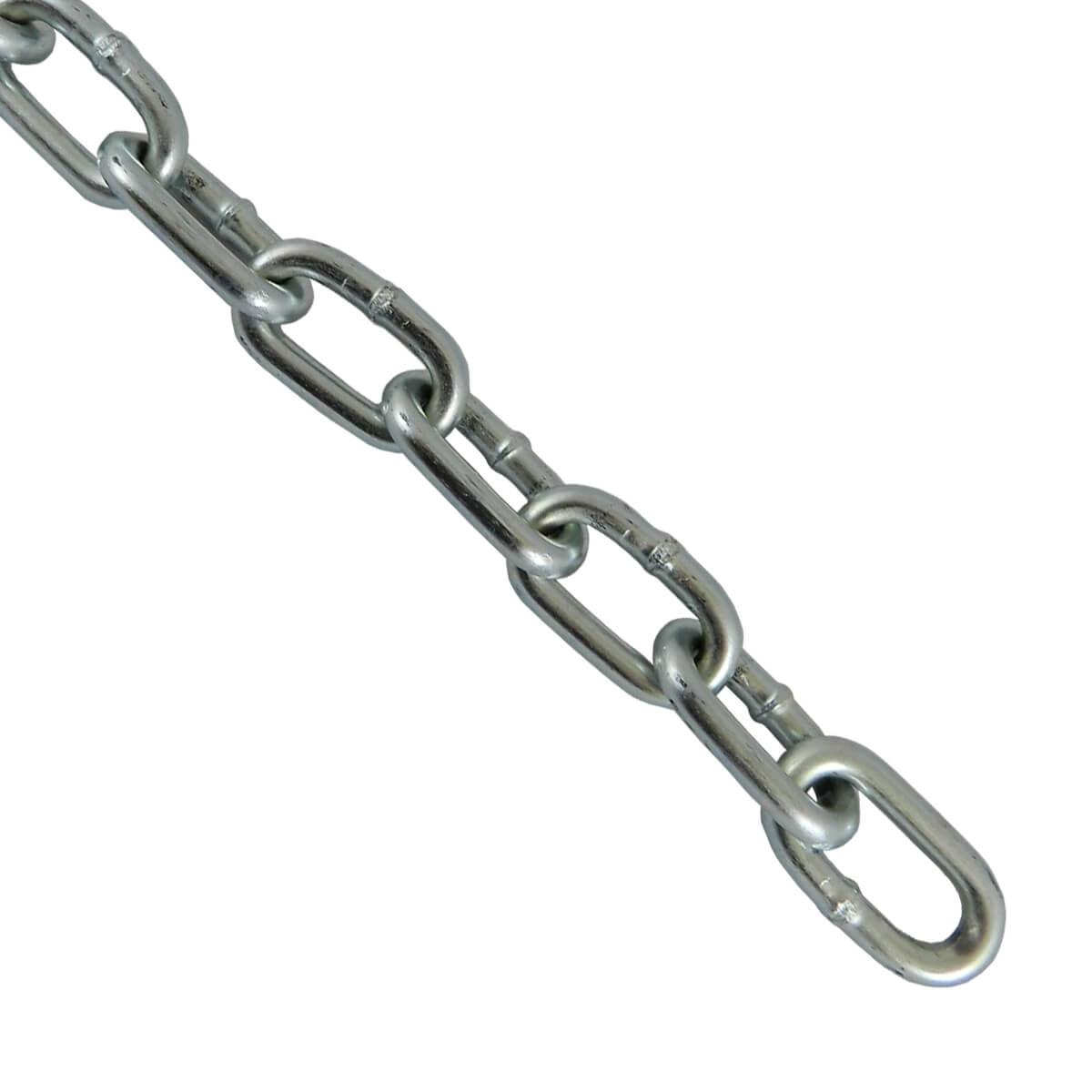 Proof Coil Chain - Zinc - Grade 30 - 3/16-in - Price Per ft