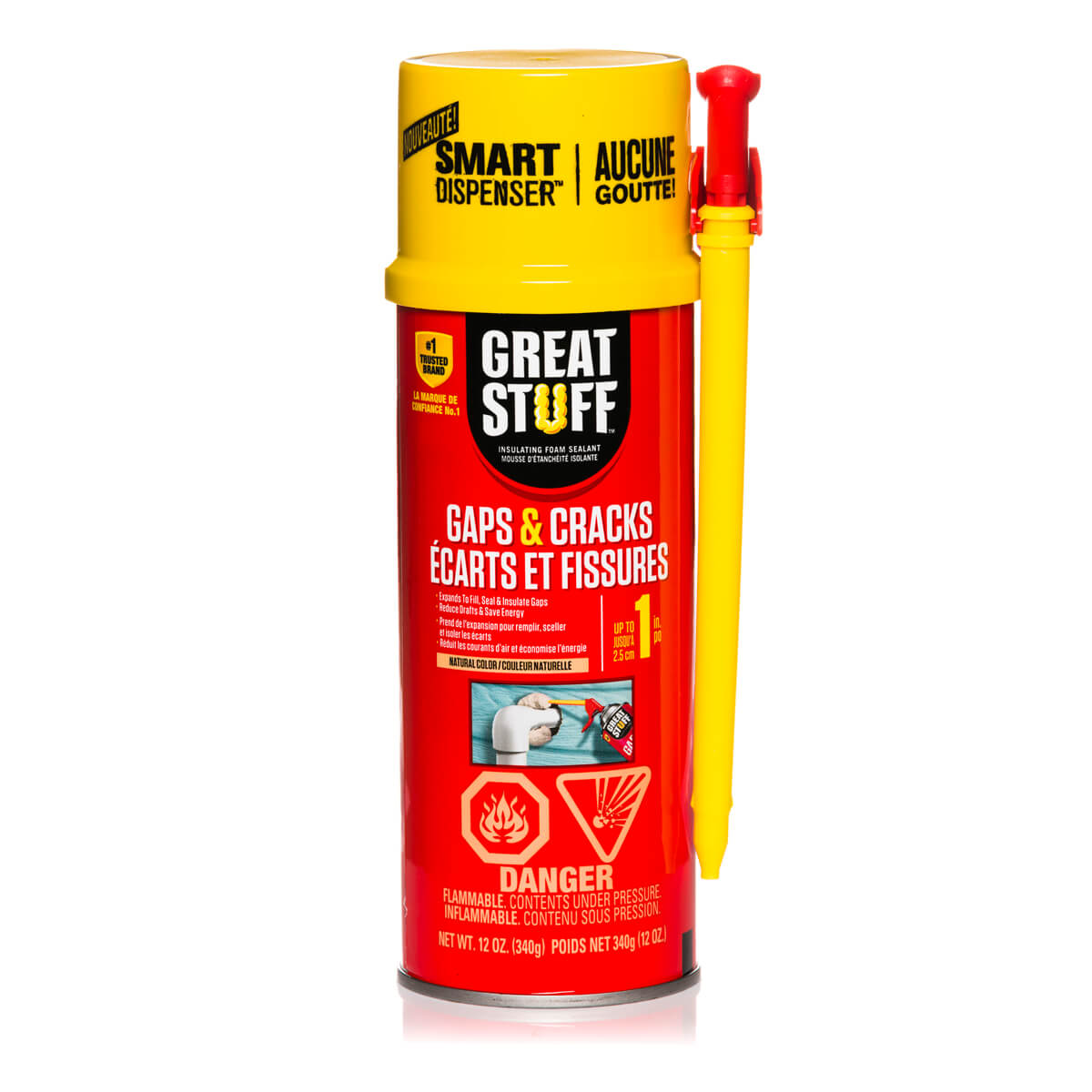 Great Stuff™ Insulating Foam - Gaps and Cracks - 12 oz Great Stuff™ Insulating Foam - Gaps and Cracks - 12 oz