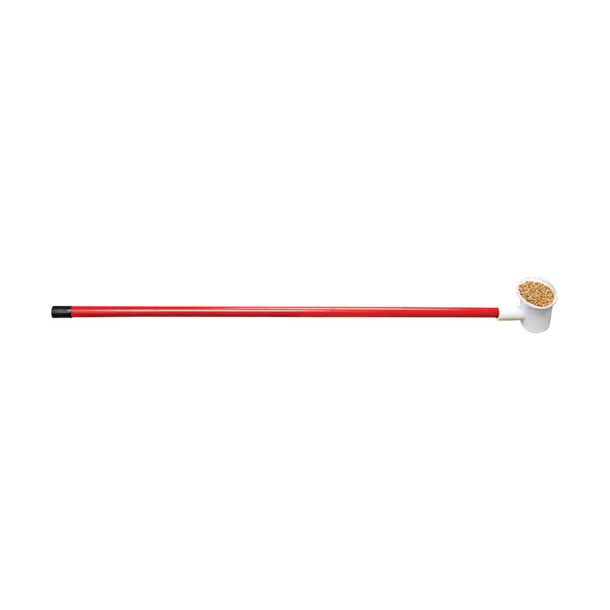 Long Red Handled Sample Grain Scoop - 38-in