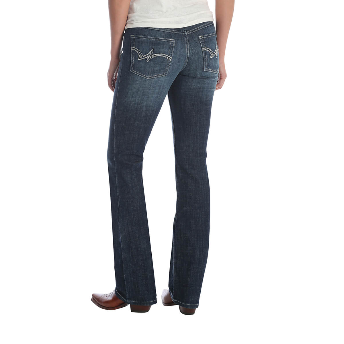 Women's Wrangler® Dark Wash Boot Cut Jeans Women's Wrangler® Dark Wash Boot Cut Jeans
