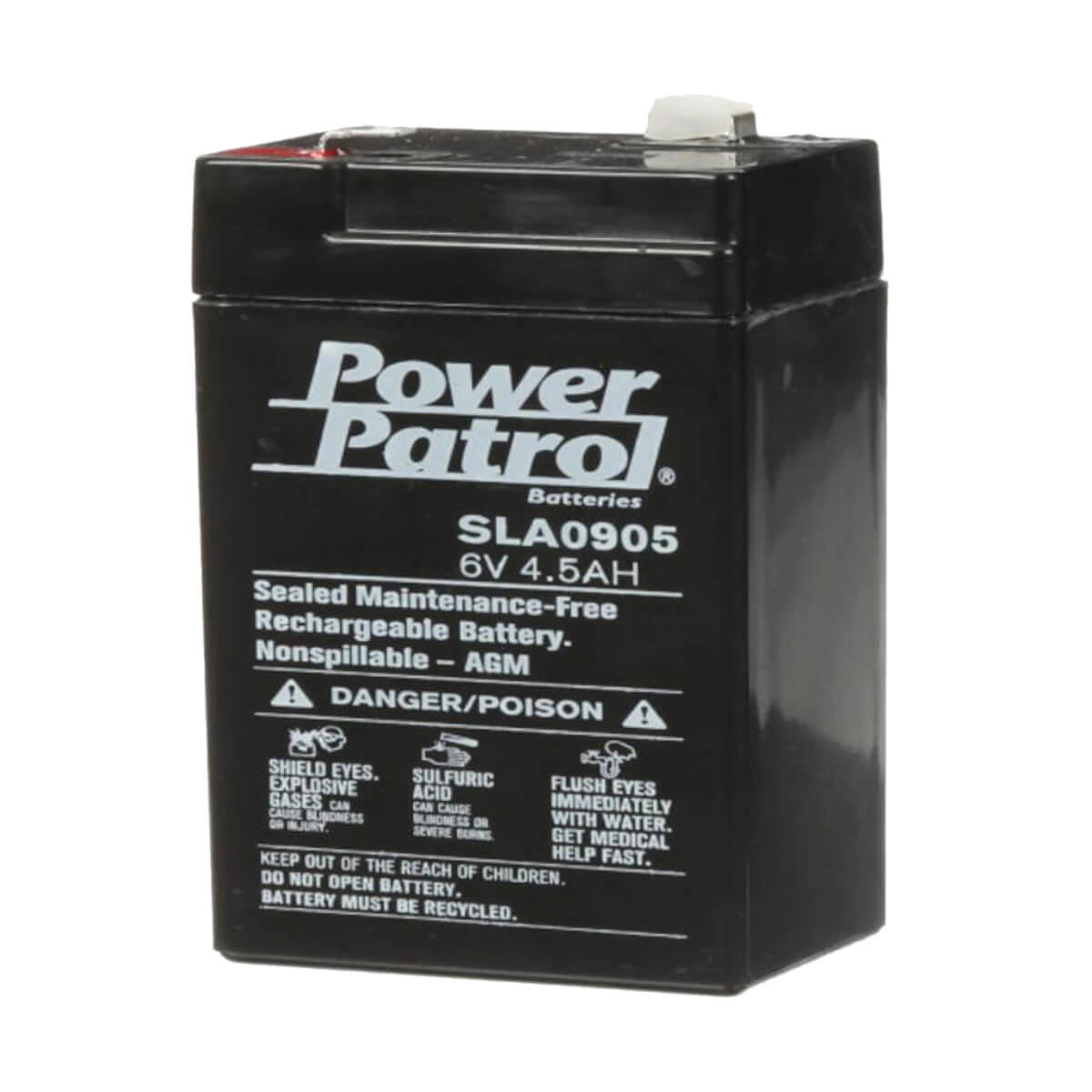 Gallagher Electric Fence Energizer 6V Battery - 4AH
