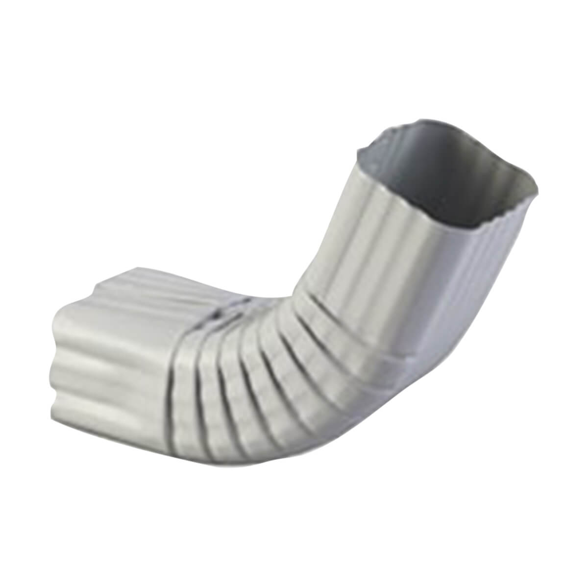 Kaycan Aluminum Square Downspout Elbow - 2-1/2-in x 2-1/2-in - White Kaycan Aluminum Square Downspout Elbow - 2-1/2-in x 2-1/2-in - White