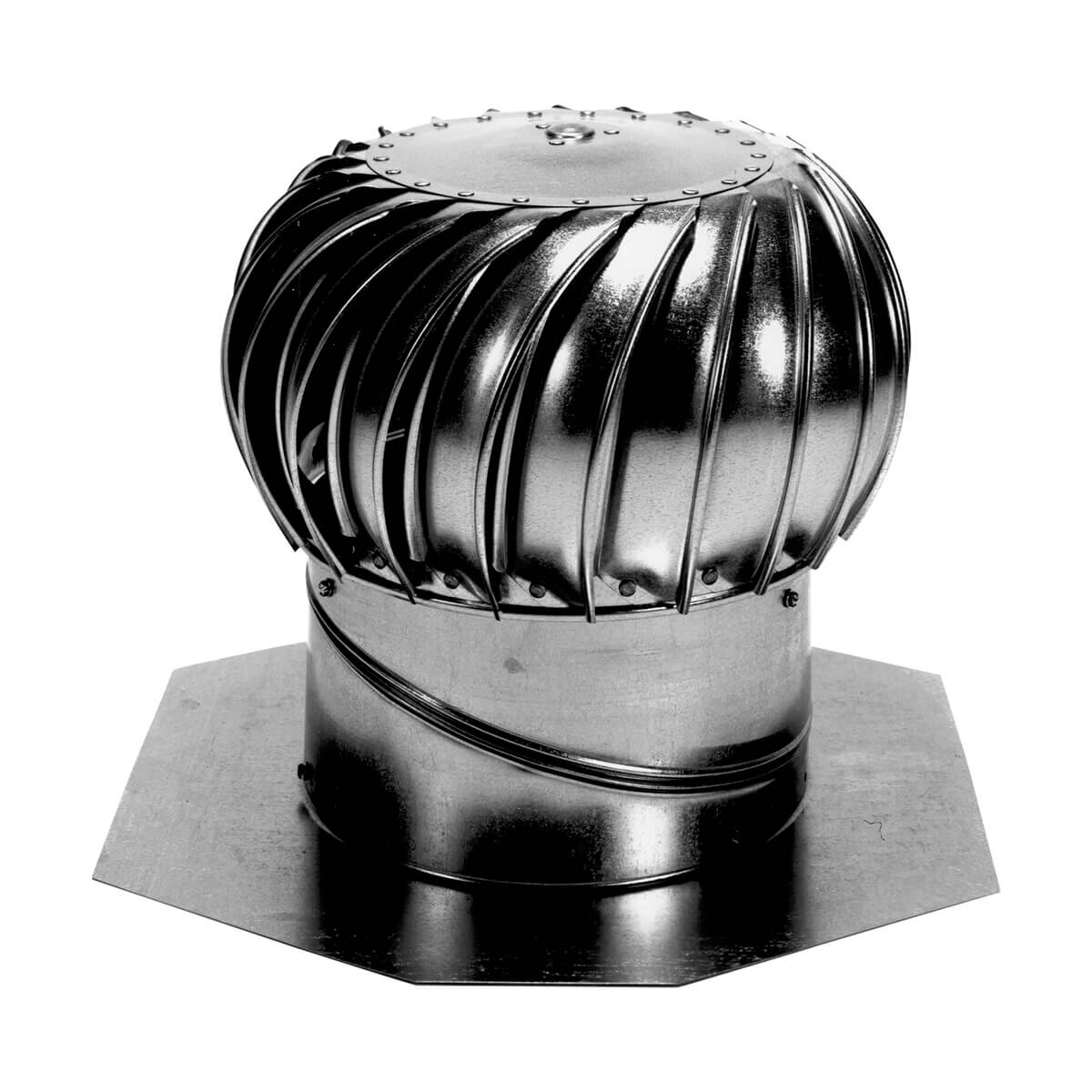 Turbine GT Series Galvanized - 12-in