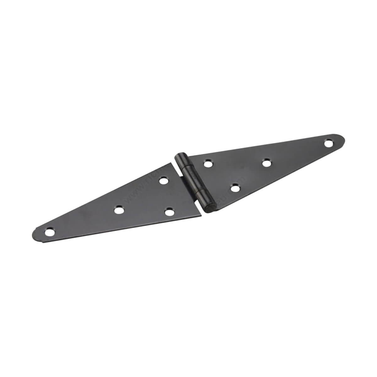 Heavy Duty Strap Hinge - Black - 6-in