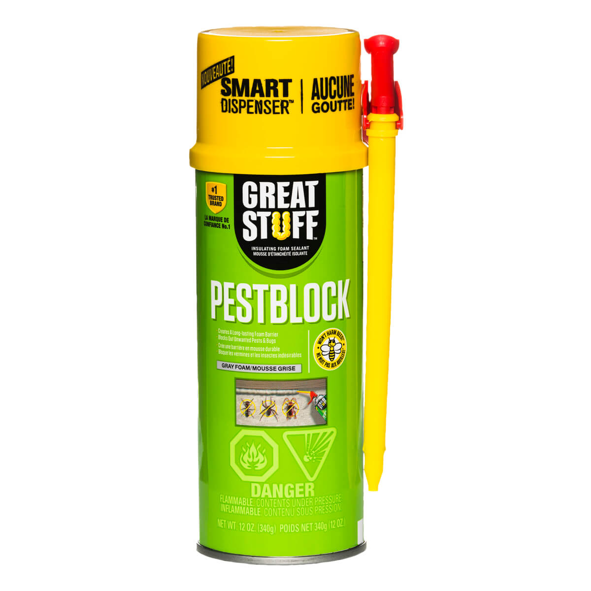 Great Stuff Insulating Foam - Pestblock - Cream - 12 oz Great Stuff Insulating Foam - Pestblock - Cream - 12 oz