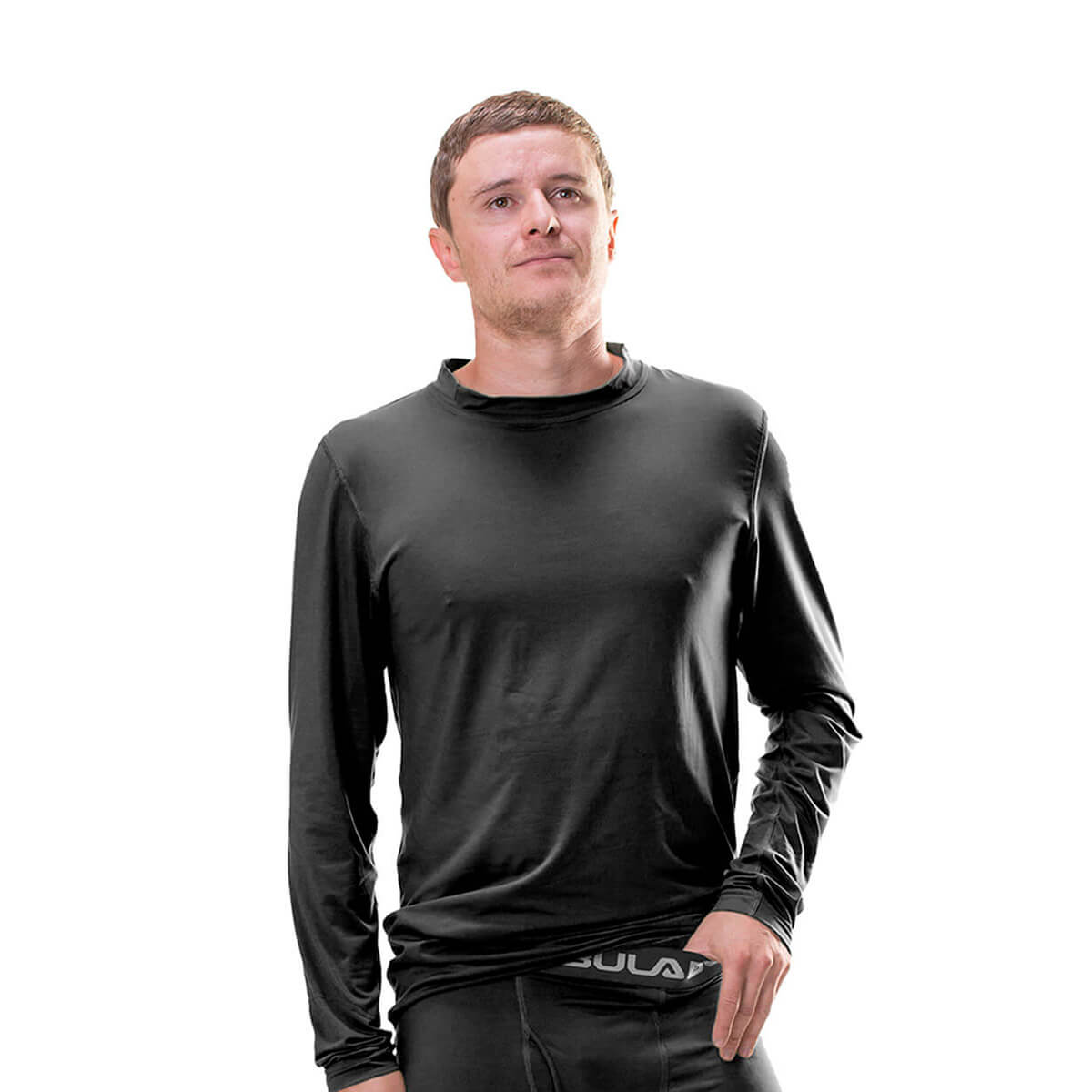 Men's Base Layer Top - Black