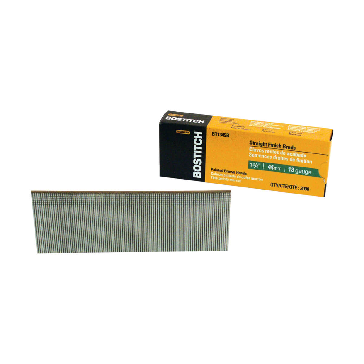 Bostitch 18-Gauge Brads - 1-1/4-in - Pack of 1000