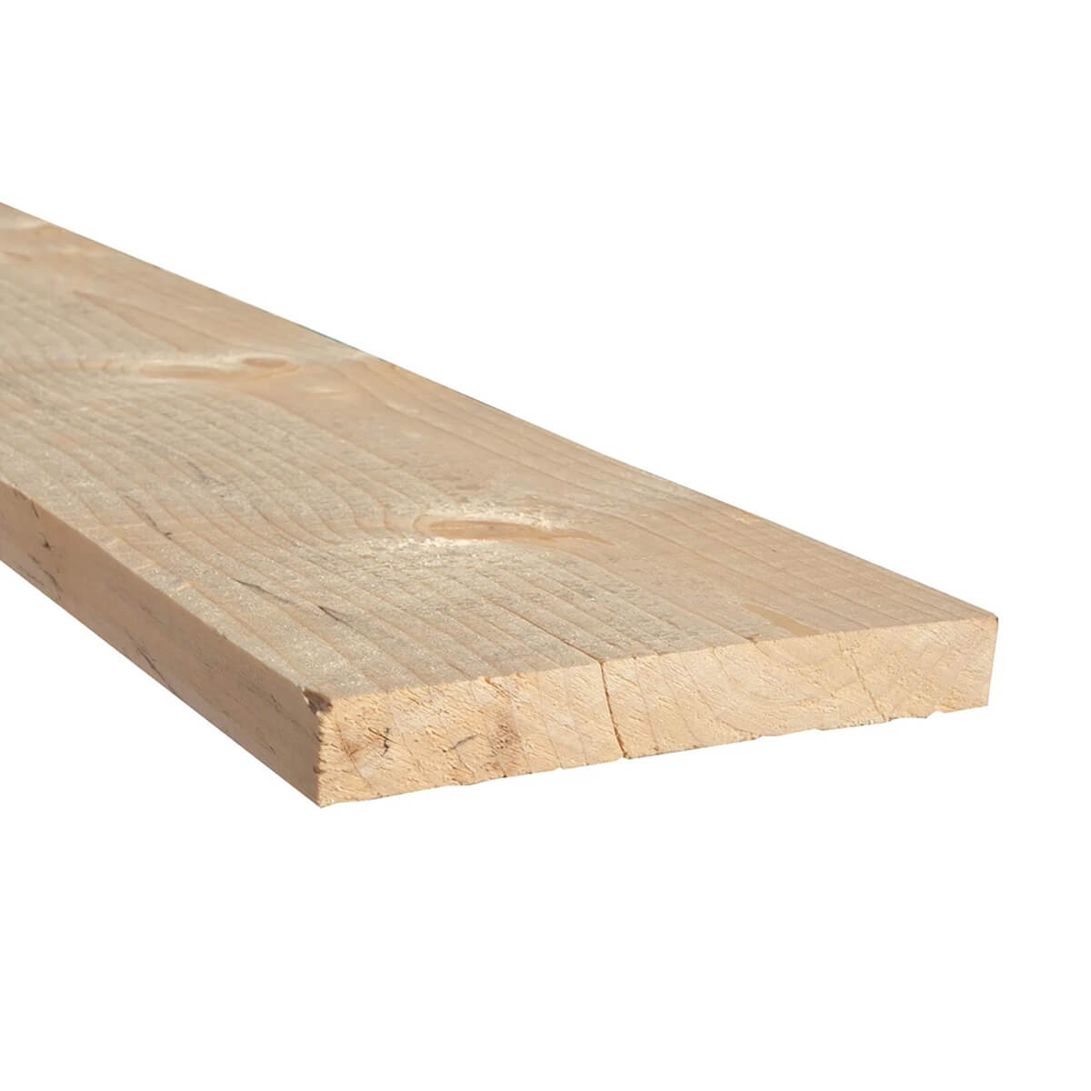 1X6X8-ft - Rough Spruce Lumber