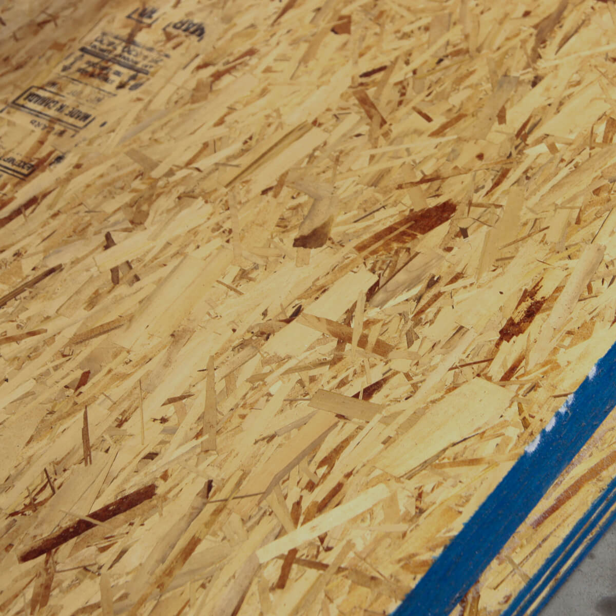 OSB - Oriented Strand Board - 4 x 8 x 7/16-in