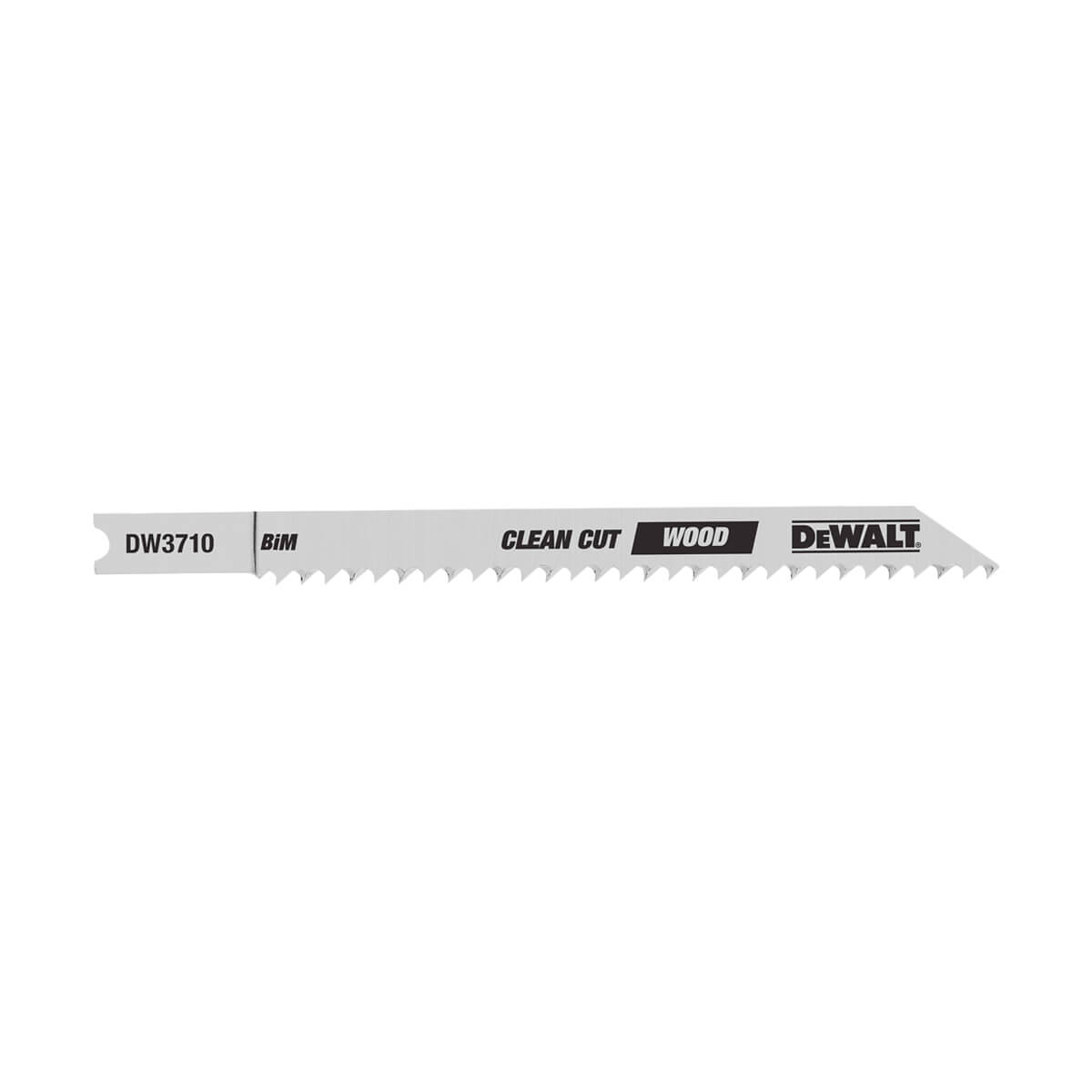 DEWALT Fine Smooth High Cobalt Steel U SHANK WOOD CUTTING JIG SAW BLADES - 4-in - 2 Pack