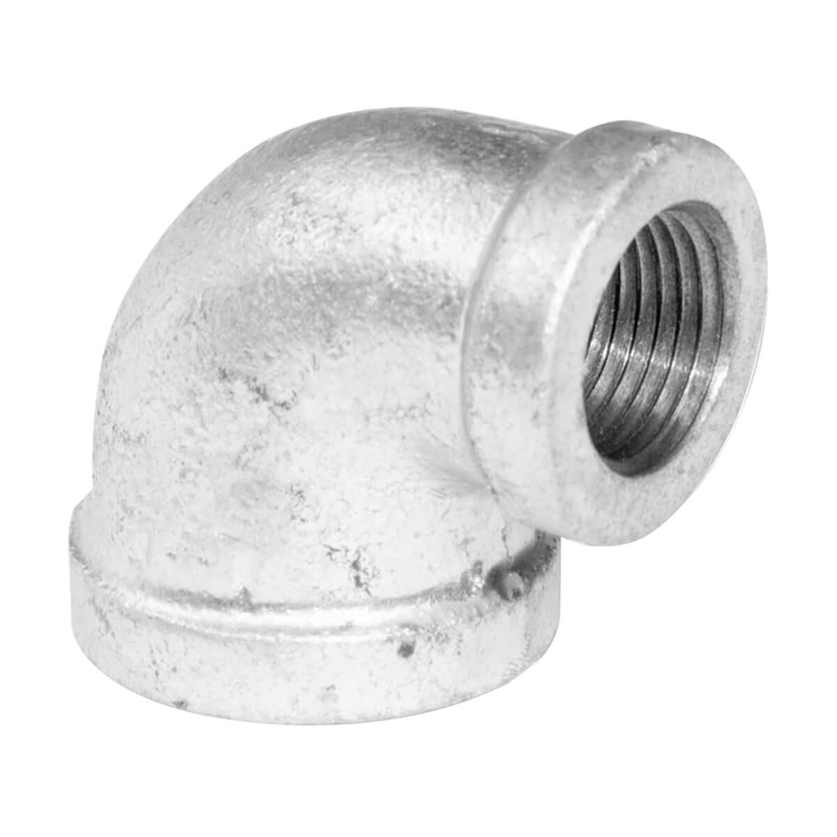 Fitting Galvanized Iron 90° Reducing Elbow - 3/4-in x 1/2-in