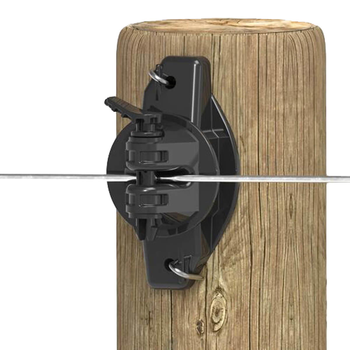 Power Wizard I-3 Pinlock Wood Post Electric Fence Insulator - 25 pack